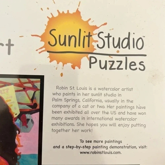 Sunlit Studio Puzzles "Heart‎ to Heart" 1,000 pieces - Picture 4 of 4